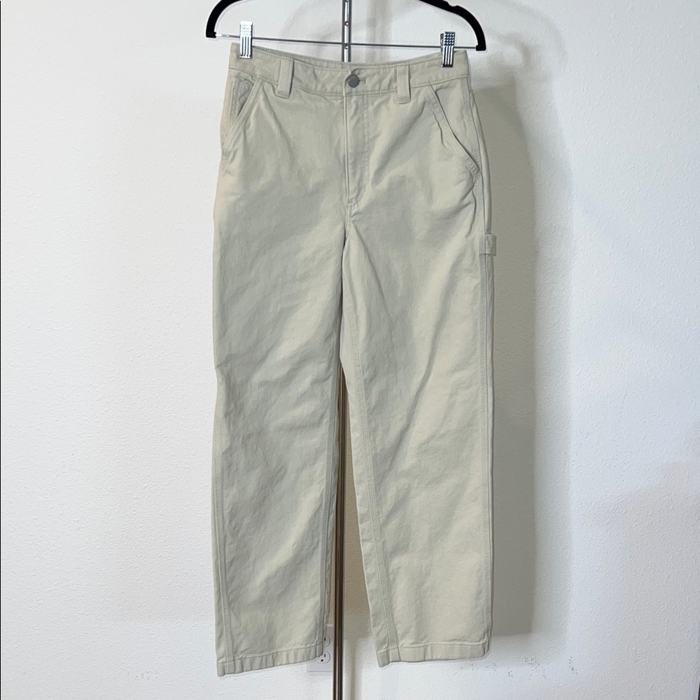 Aritzia Tna Greenwich High Waist Wide Leg Carpenter Jean Pants